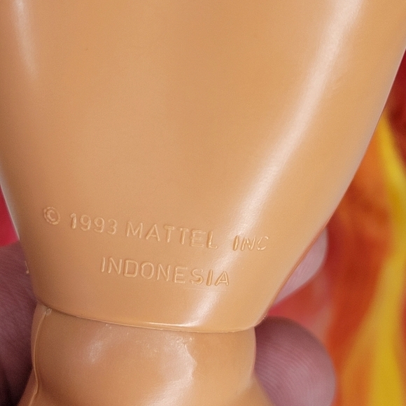 Vintage 1993 Hula Hair Barbie pink - Picture 6 of 7